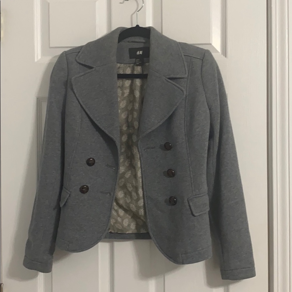 Grey coat
